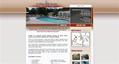Desktop Screenshot of collinsmillcreekapartments.com